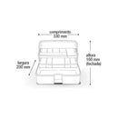 Maleta Organizadora de Medicamentos e Primeiros Socorros - Vida Eficaz