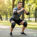 Kit Cotoveleira e Joelheira de Proteção Para Esporte