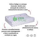 Travesseiro Cervical Ortopédico Terapêutico com Infravermelho - Vida Eficaz