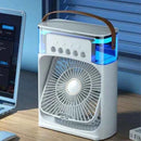 Mini Ventilador Portátil com Umidificador Branco - Vida Eficaz
