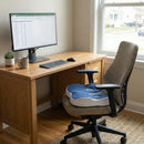 Almofada de Assento Ortopedico para Coccix no escritorio