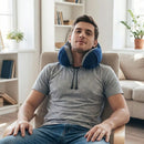 Almofada de Pescoço para Viagem Homem Sentado