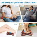 Almofada Massageadora Shiatsu com Infravermelho - Vida Eficaz