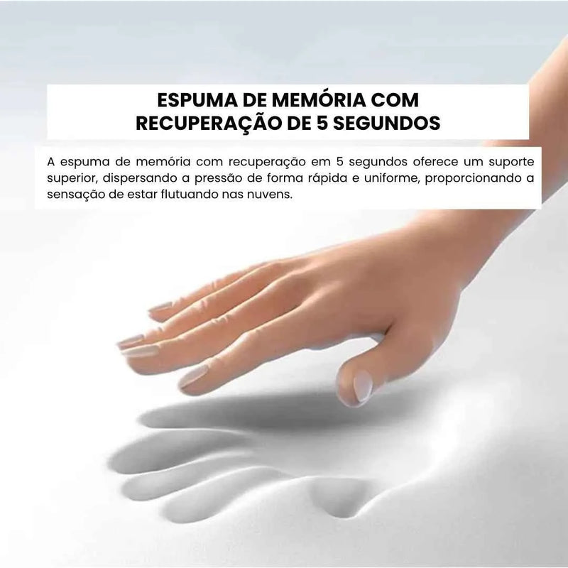 Almofada Ortopédica Para Costas E Lombar