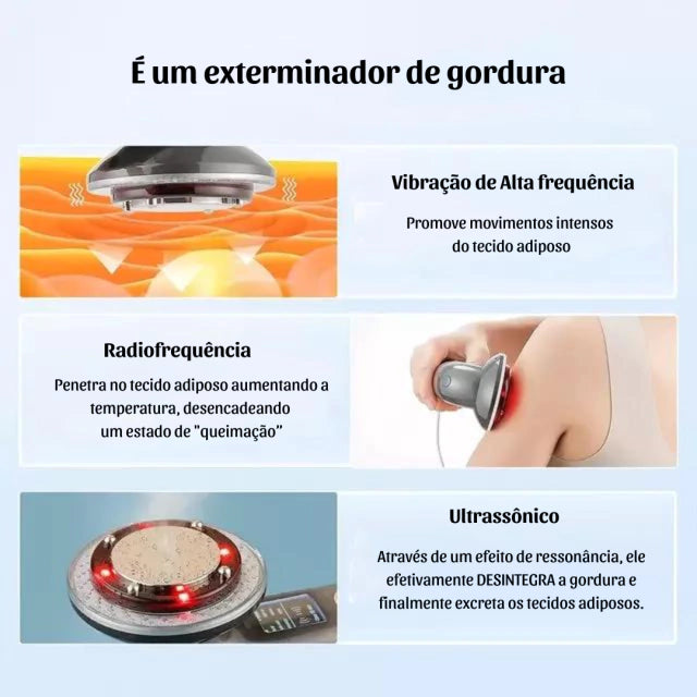 Aparelho De Lipocavitação 8 Em 1 - Vida Eficaz