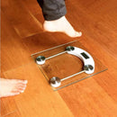 Balança Corporal Digital até 180kg Com Vidro Temperado (Bateria de Brinde) - Vida Eficaz