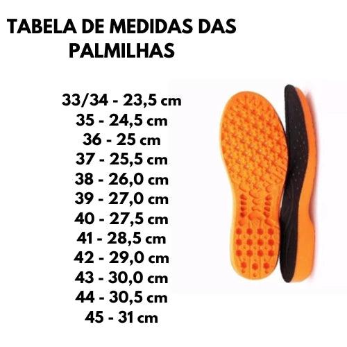 Kit 2 Pares de Palmilha Ortopédica em Gel Anatômica