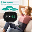 Cinta Massageadora Lombar Recarregável Com Aquecimento - Vida Eficaz