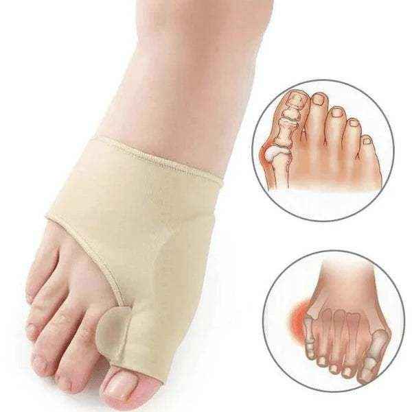 Corretor de Joanete Silicone - Meia Ortopédica - Vida Eficaz