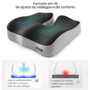 Encosto e Assento Para Apoio Lombar - Vida Eficaz