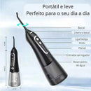 Irrigador Oral Portátil para Limpeza Bucal - CleanTeeth - Vida Eficaz