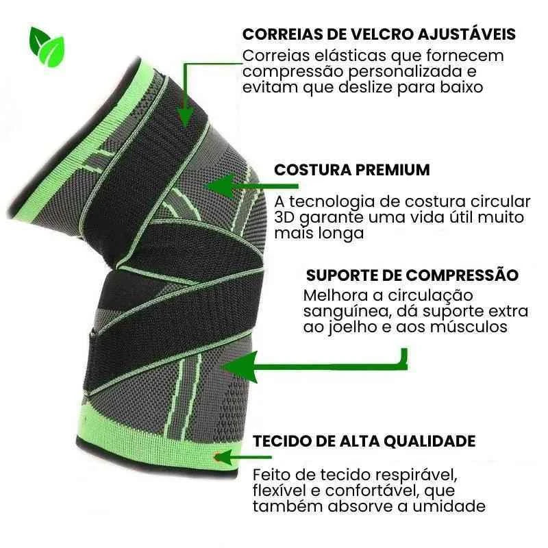 Joelheira de Futsal com Compressão - Vida Eficaz