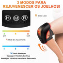 Massageador Elétrico Para Joelhos Com Laser E Infravermelho