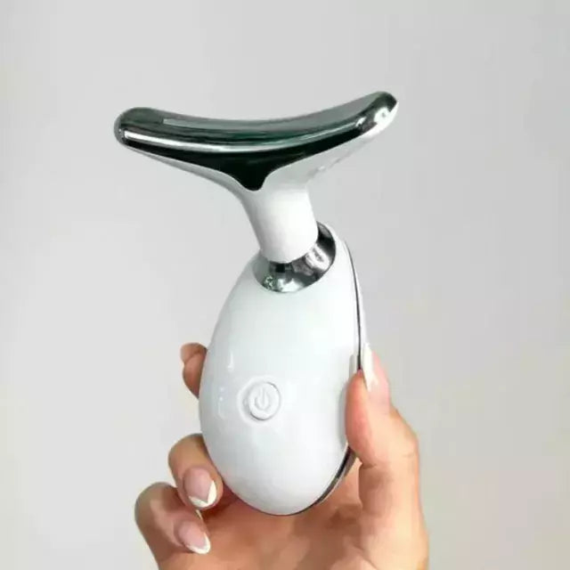 Massageador Facial com Fototerapia Anti-Rugas - Vida Eficaz