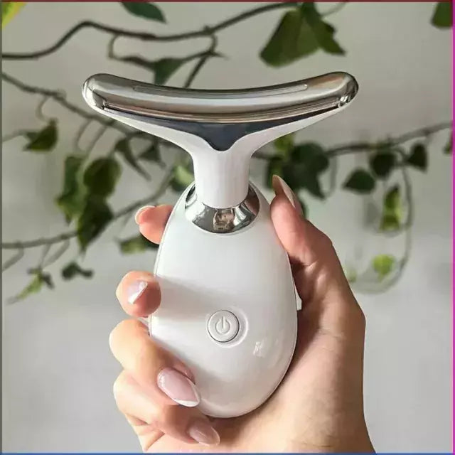 Massageador Facial com Fototerapia Anti-Rugas - Vida Eficaz