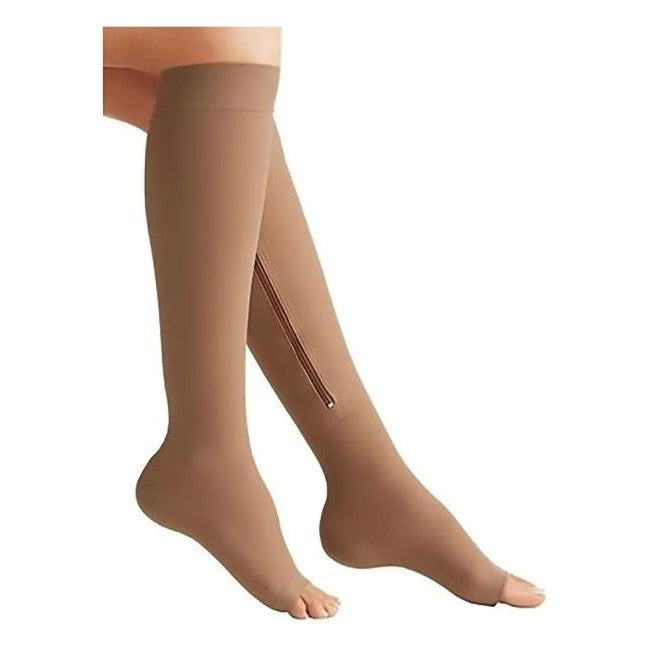 Meia De Compressão 3/4 Unissex Alta Pressão Par