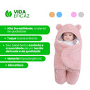 Saco de Dormir Bebê Ursinho Unissex - Vida Eficaz