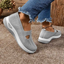 Tênis Ortopédico Feminino Confort Plus Cinza - Vida Eficaz