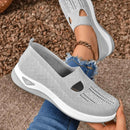 Tênis Ortopédico Feminino Confort Plus Cinza - Vida Eficaz