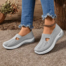 Tênis Ortopédico Feminino Confort Plus Cinza - Vida Eficaz