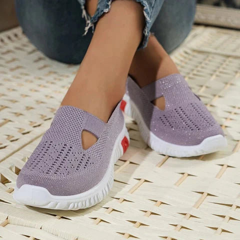 Tênis Ortopédico Feminino OrtoPlus Lilás