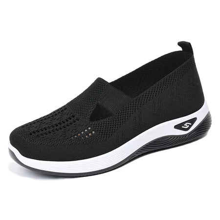 Tênis Ortopédico Feminino Confort Plus Preto