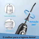 Irrigador Oral Portátil para Limpeza Bucal - CleanTeeth - Vida Eficaz